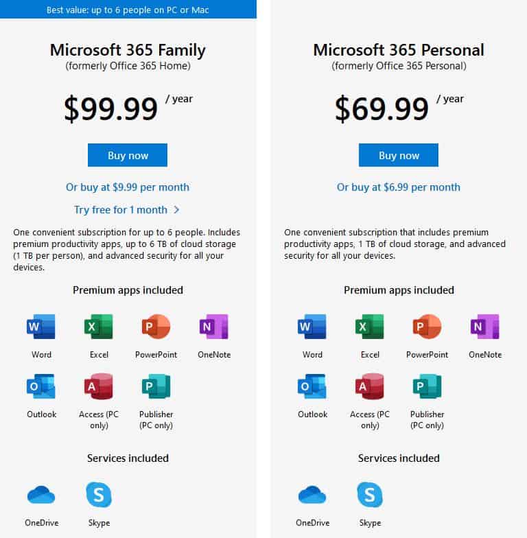 buy microsoft office 365